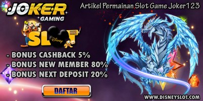 Artikel Permainan Slot Game Joker123